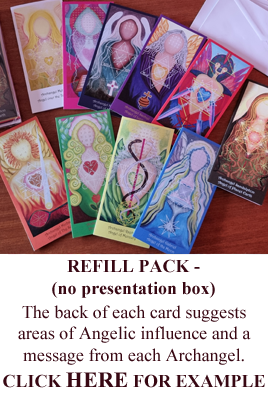 10 Archangel Cards - Click for sample