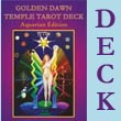 Golden Dawn Temple Tarot Deck: Aquarian Edition